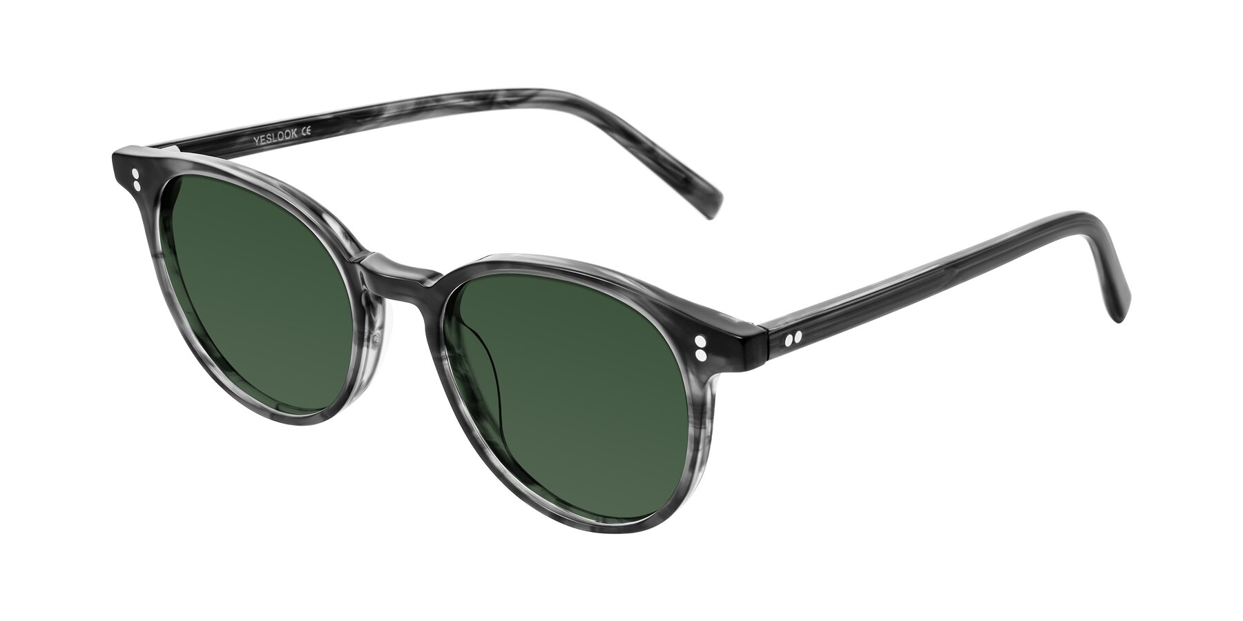 Angle of Haharou in Smoke with Green Tinted Lenses