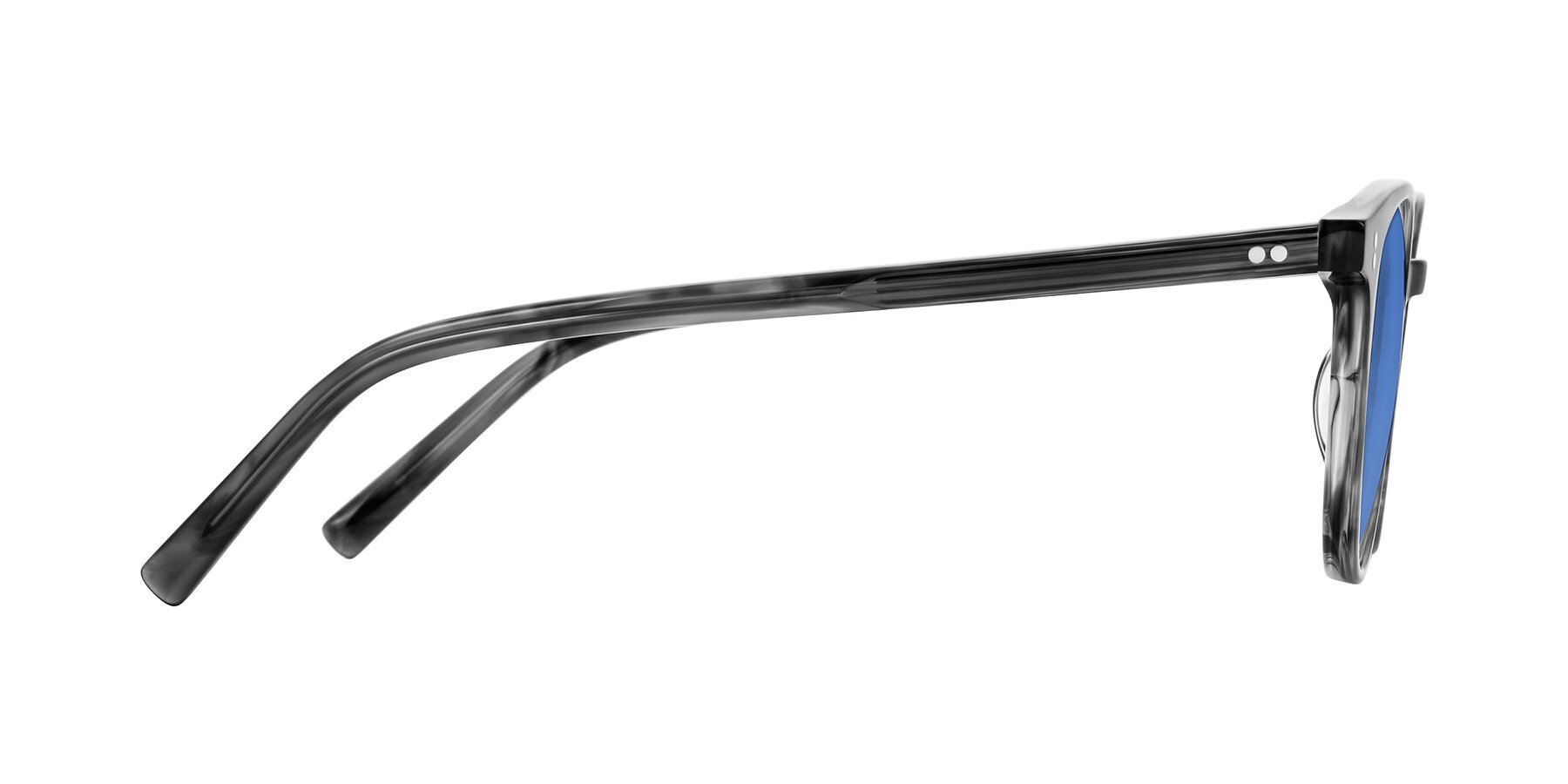 Side of Haharou in Smoke with Blue Tinted Lenses