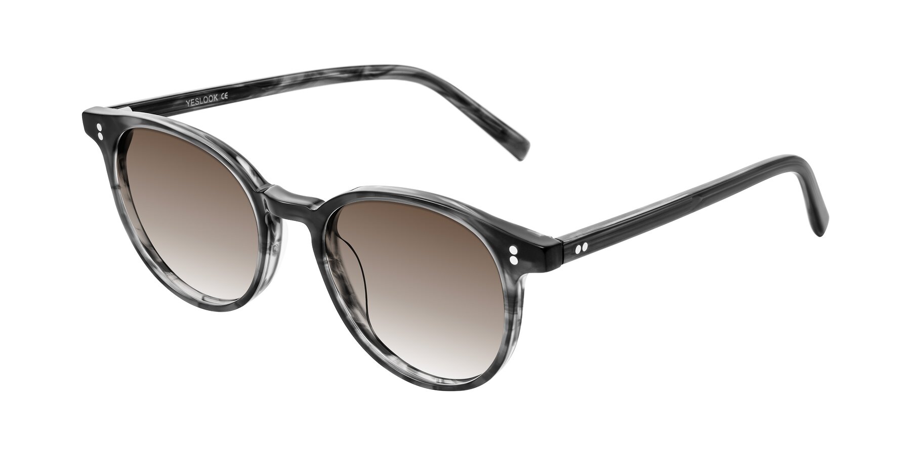 Angle of Haharou in Smoke with Brown Gradient Lenses