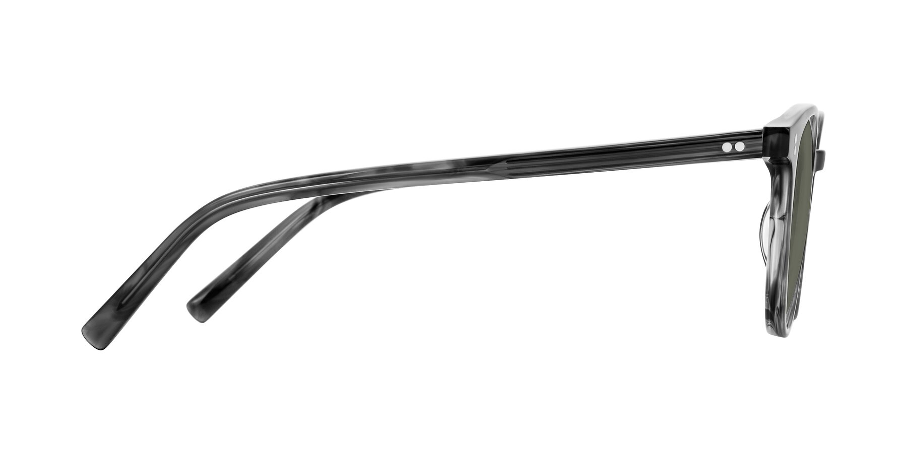 Side of Haharou in Smoke with Gray Polarized Lenses