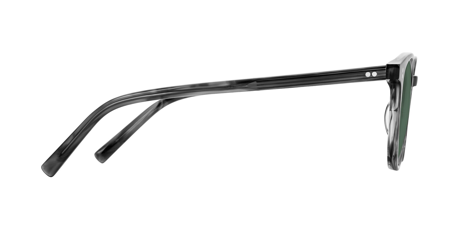 Side of Haharou in Smoke with Green Polarized Lenses