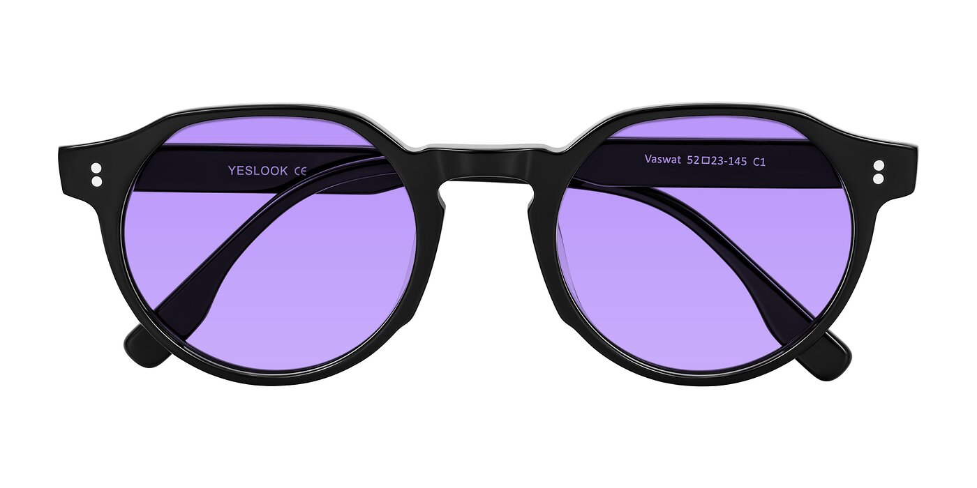 Vaswat - Black Tinted Sunglasses
