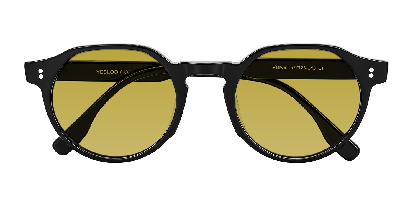 Vaswat - Black Tinted Sunglasses
