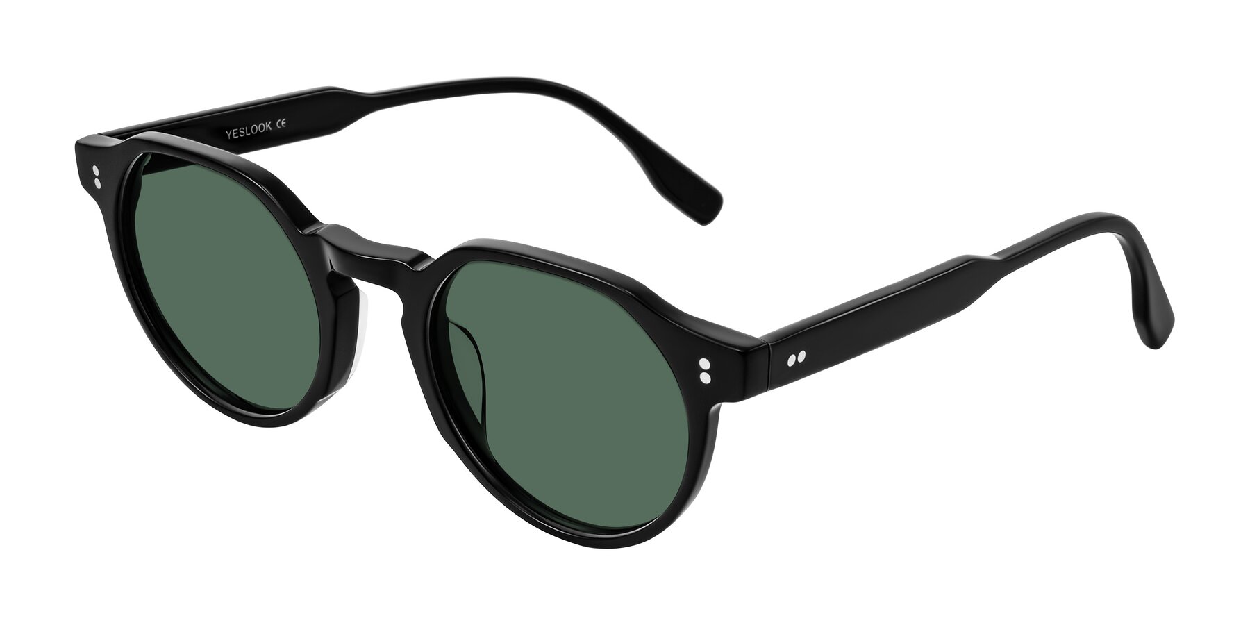 Angle of Vaswat in Black with Green Polarized Lenses