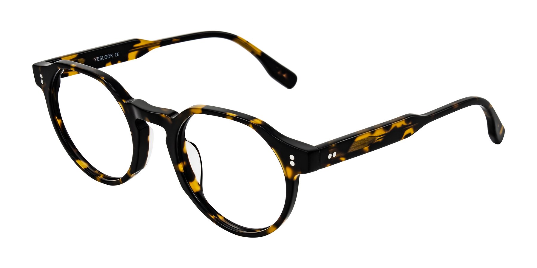 Angle of Vaswat in Tortoise with Clear Eyeglass Lenses