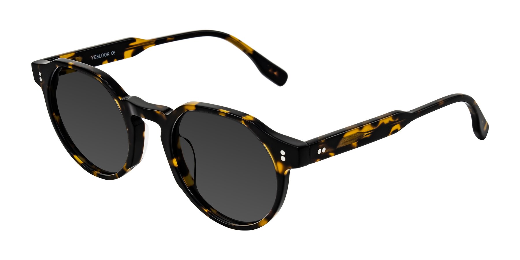 Angle of Vaswat in Tortoise with Gray Tinted Lenses