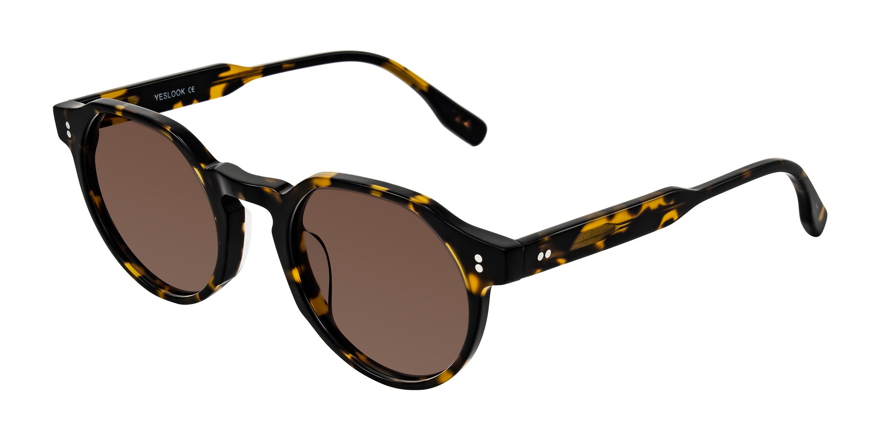 Angle of Vaswat in Tortoise with Brown Tinted Lenses