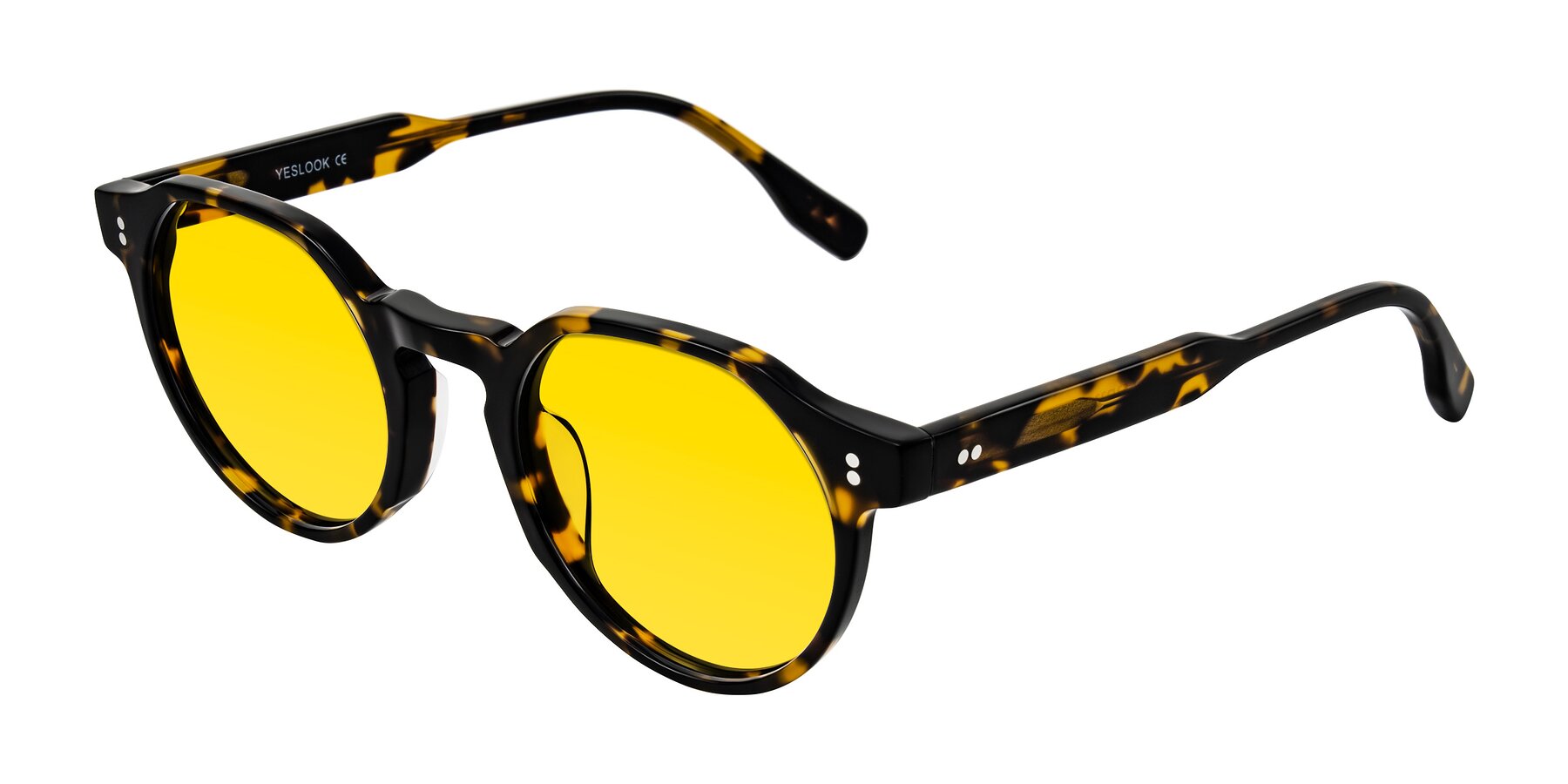 Angle of Vaswat in Tortoise with Yellow Tinted Lenses