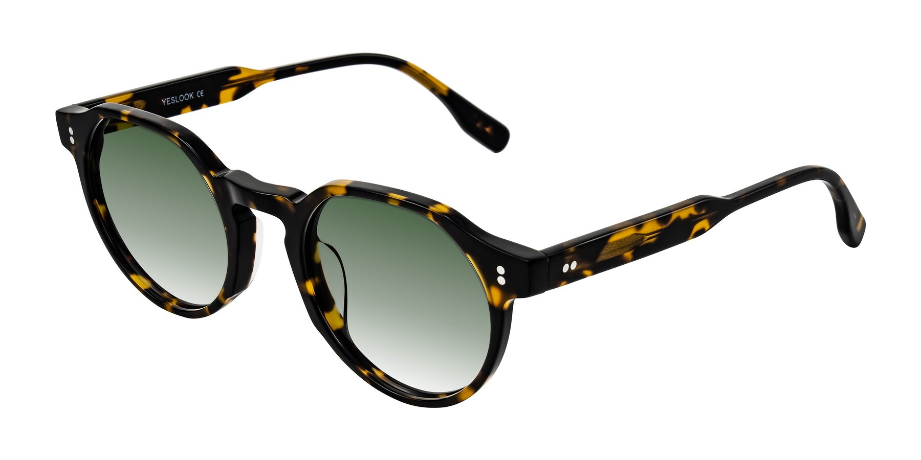 Angle of Vaswat in Tortoise with Green Gradient Lenses