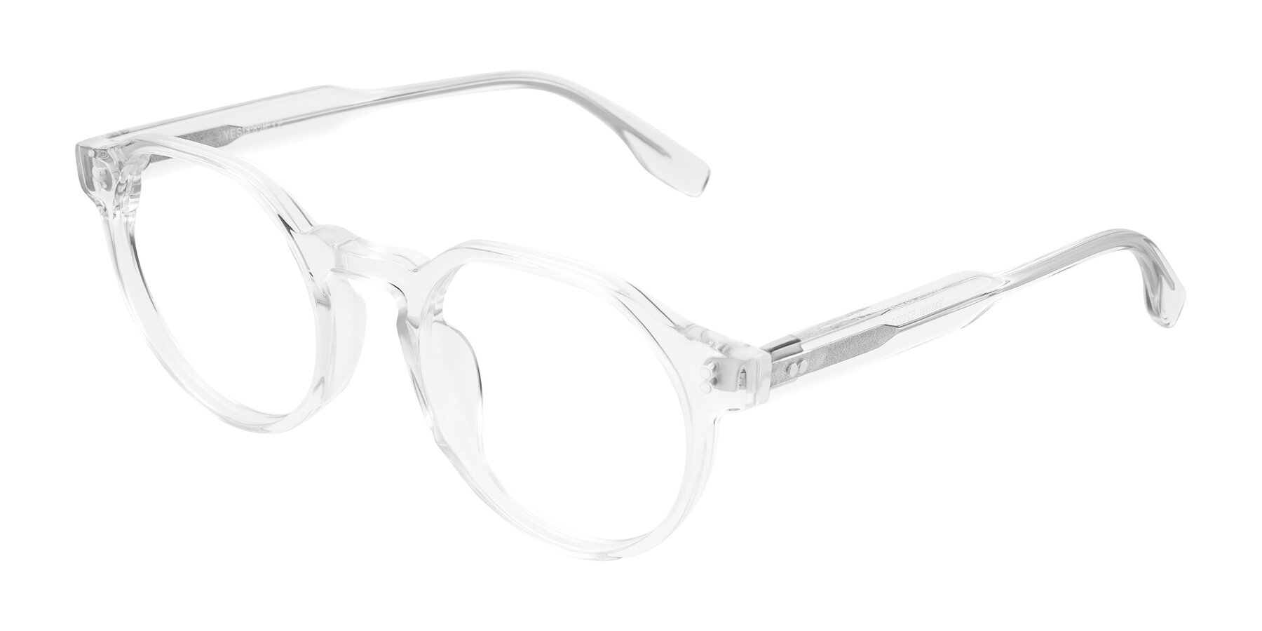 Angle of Vaswat in Clear with Clear Eyeglass Lenses