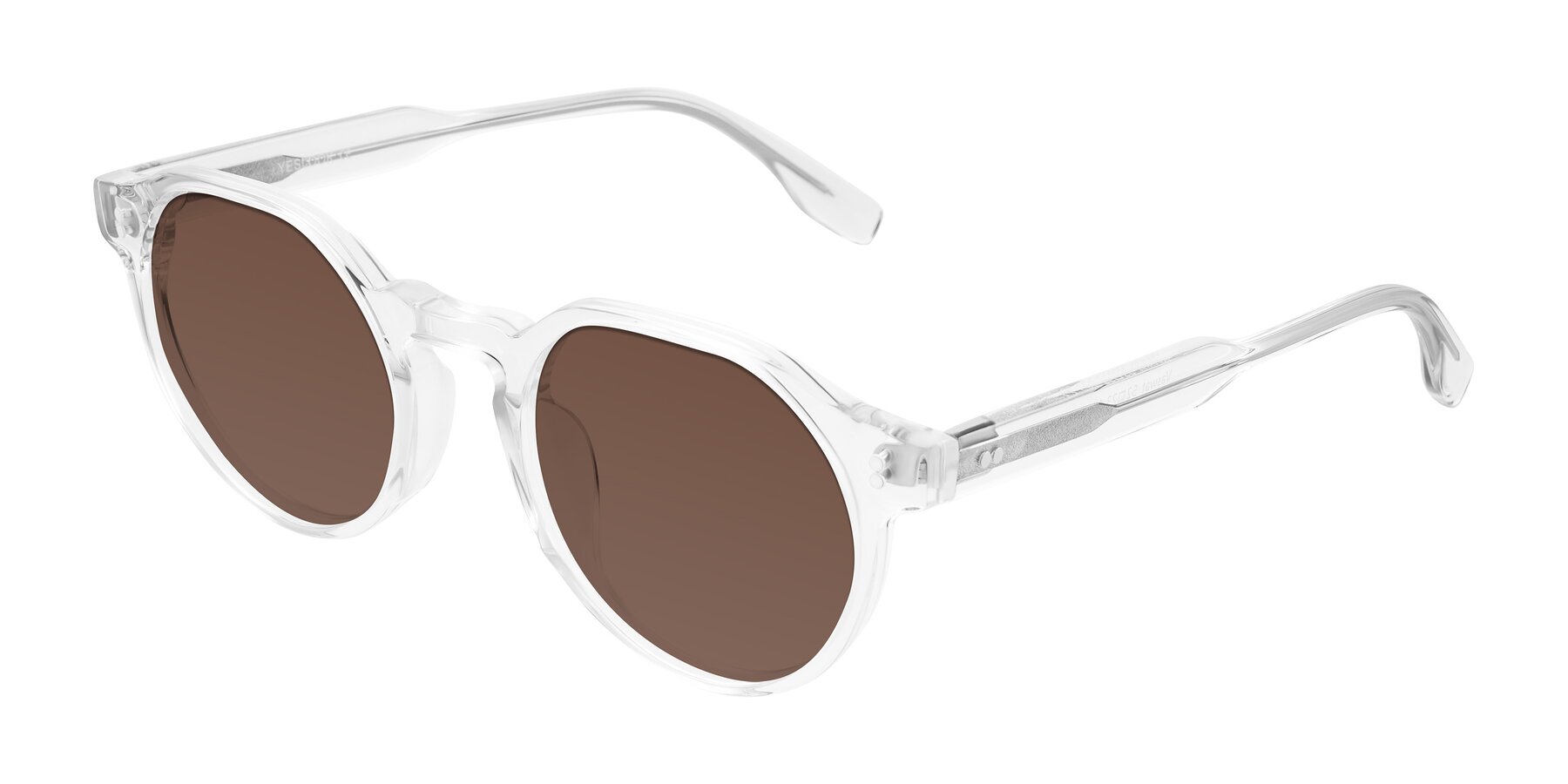 Angle of Vaswat in Clear with Brown Tinted Lenses
