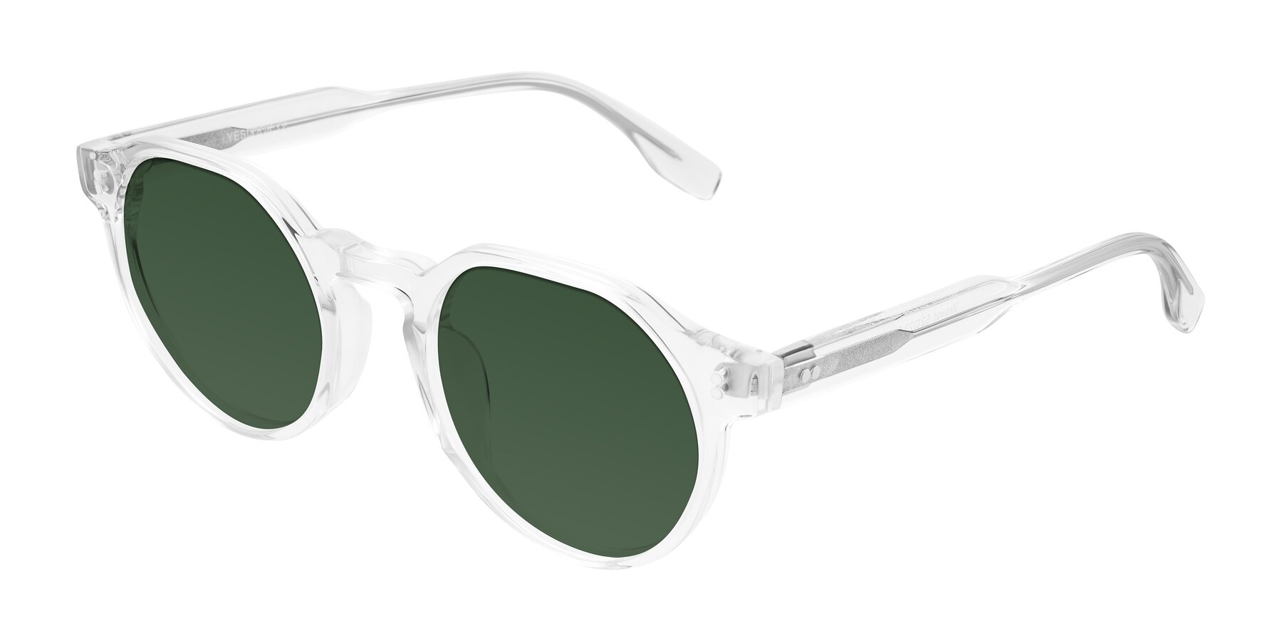 Angle of Vaswat in Clear with Green Tinted Lenses