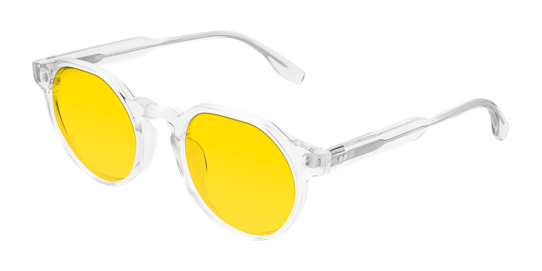 Angle of Vaswat in Clear with Yellow Tinted Lenses