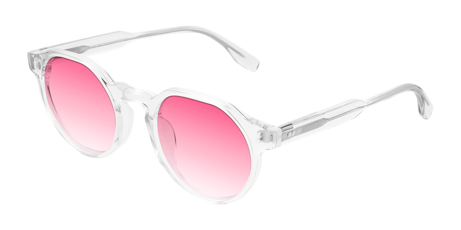 Angle of Vaswat in Clear with Pink Gradient Lenses