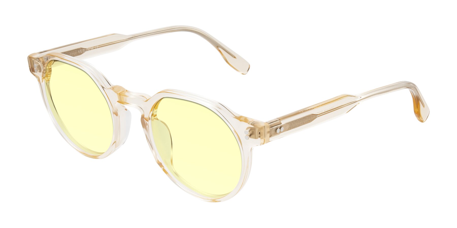 Angle of Vaswat in Light Orange with Light Yellow Tinted Lenses