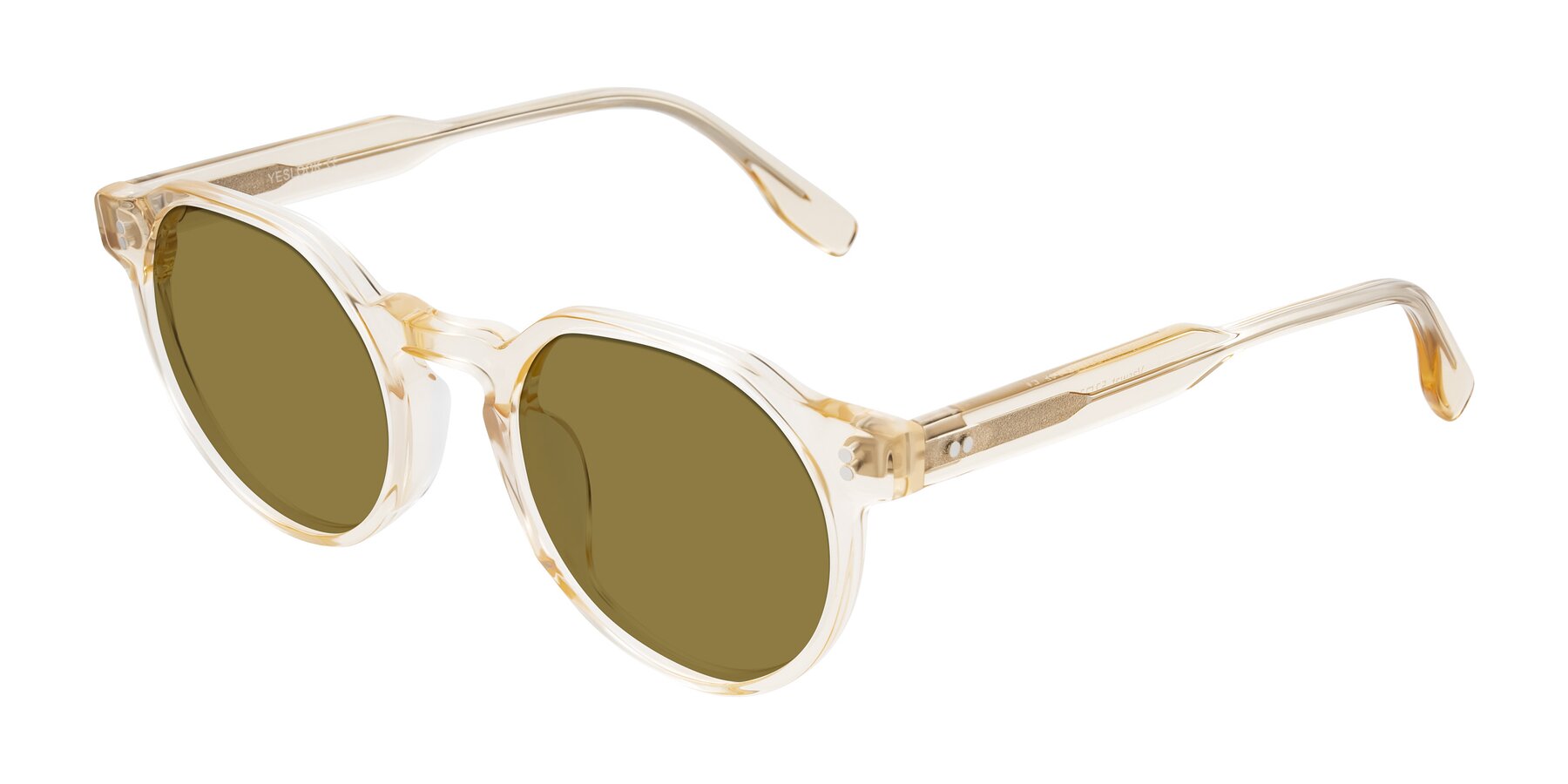 Angle of Vaswat in Light Orange with Brown Polarized Lenses