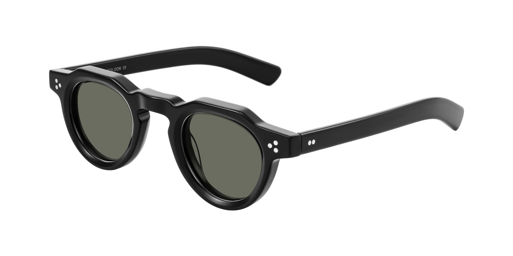 Angle of Awint in Black with Gray Polarized Lenses