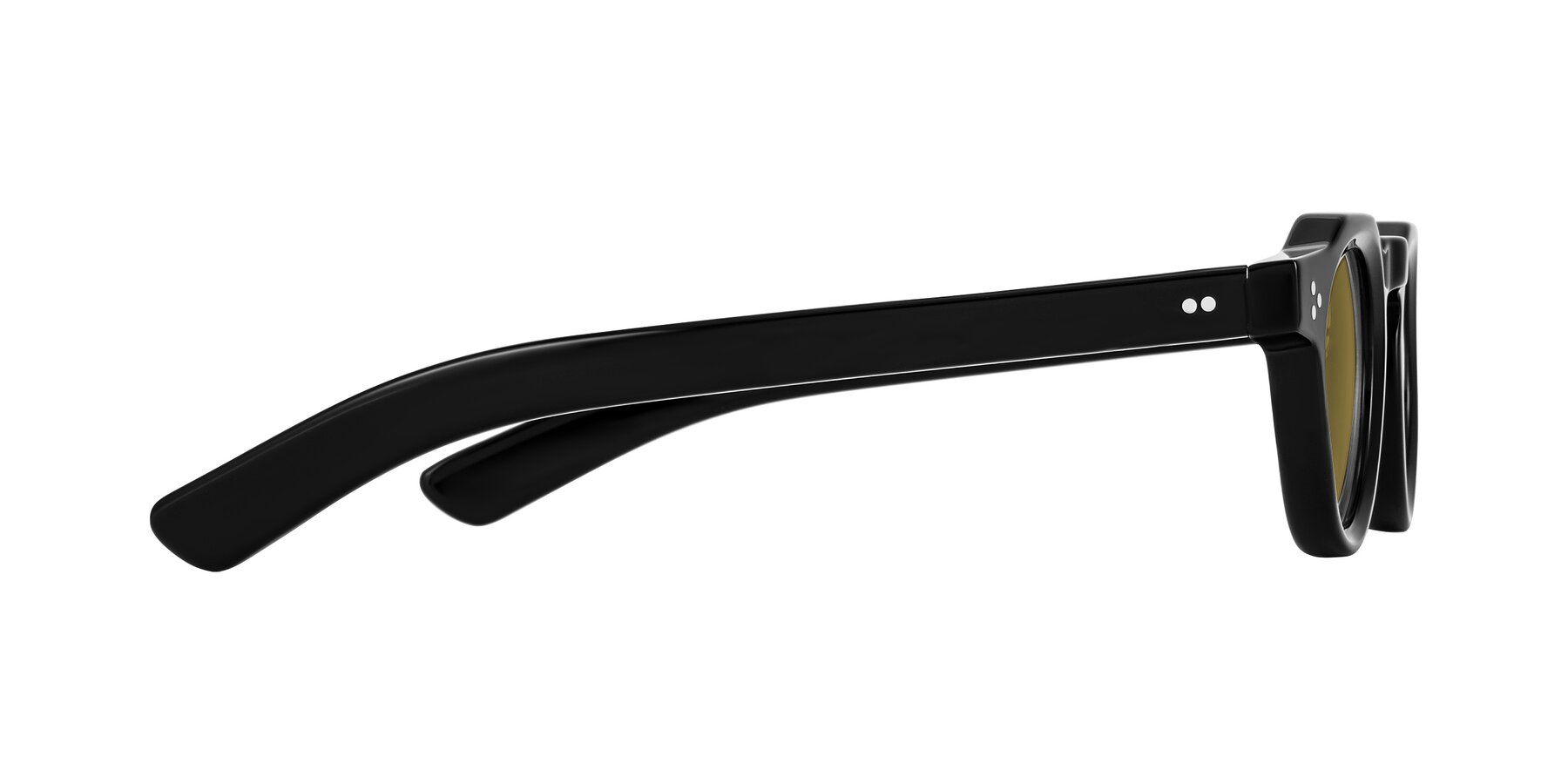 Side of Awint in Black with Brown Polarized Lenses