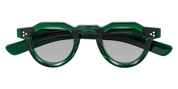 Front of Awint in Emerald Green