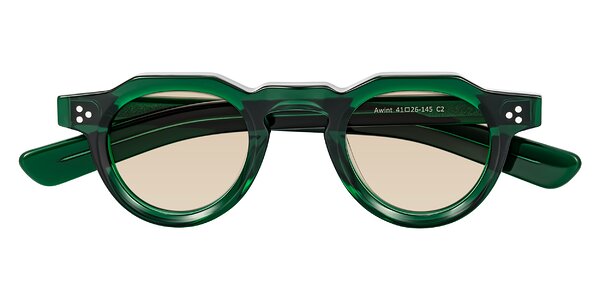 Front of Awint in Emerald Green