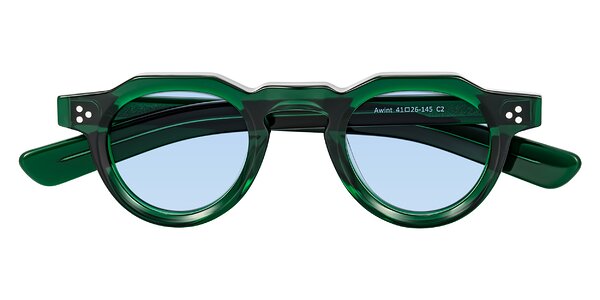 Front of Awint in Emerald Green