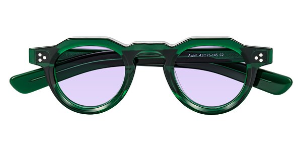 Front of Awint in Emerald Green