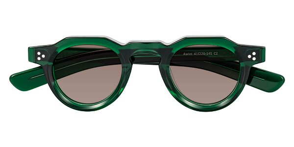 Front of Awint in Emerald Green