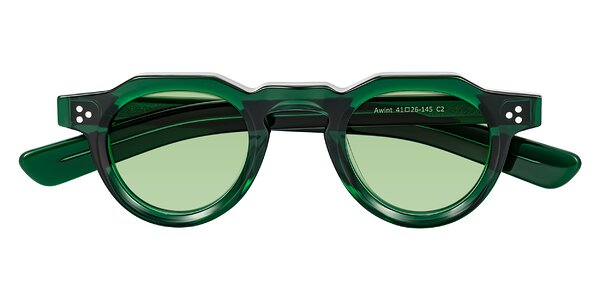 Front of Awint in Emerald Green