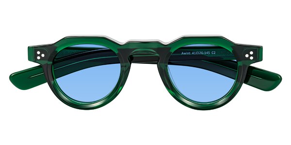 Front of Awint in Emerald Green