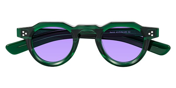 Front of Awint in Emerald Green