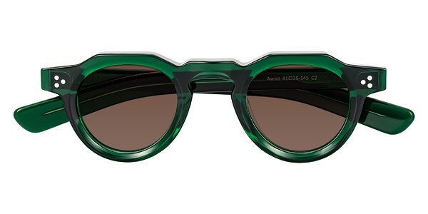 Front of Awint in Emerald Green