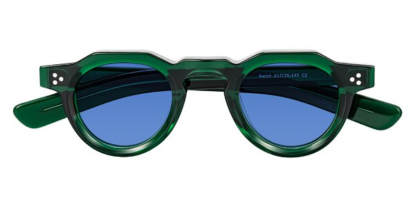 Front of Awint in Emerald Green