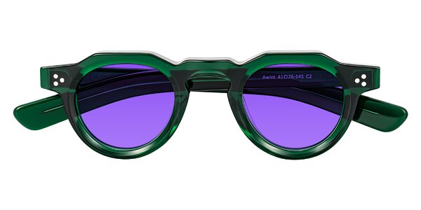 Front of Awint in Emerald Green