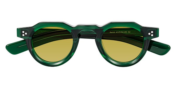 Front of Awint in Emerald Green