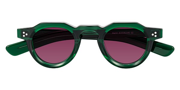 Front of Awint in Emerald Green