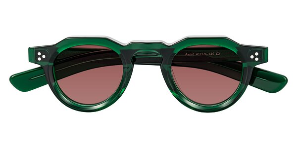 Front of Awint in Emerald Green