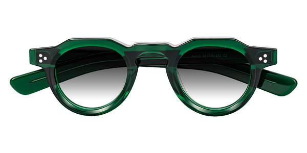 Front of Awint in Emerald Green