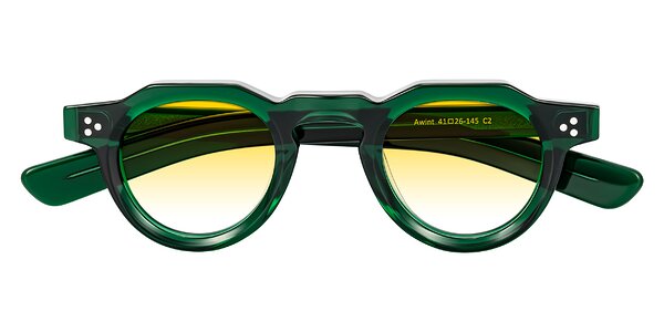 Front of Awint in Emerald Green
