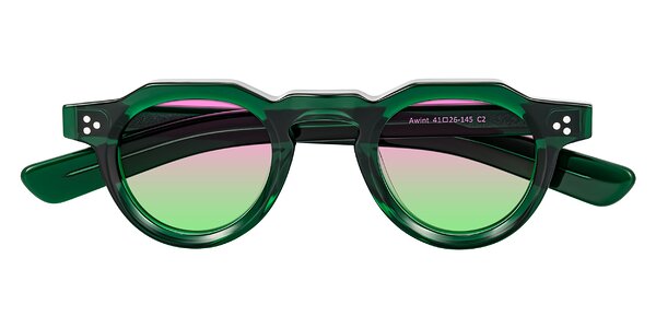 Front of Awint in Emerald Green