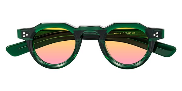 Front of Awint in Emerald Green