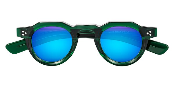 Front of Awint in Emerald Green