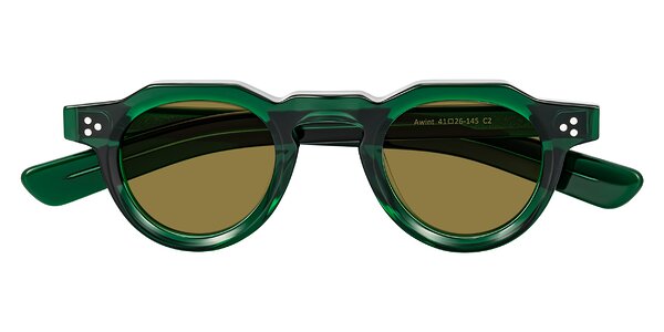 Front of Awint in Emerald Green