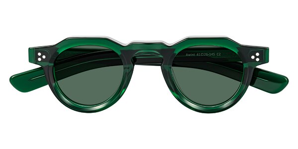 Front of Awint in Emerald Green