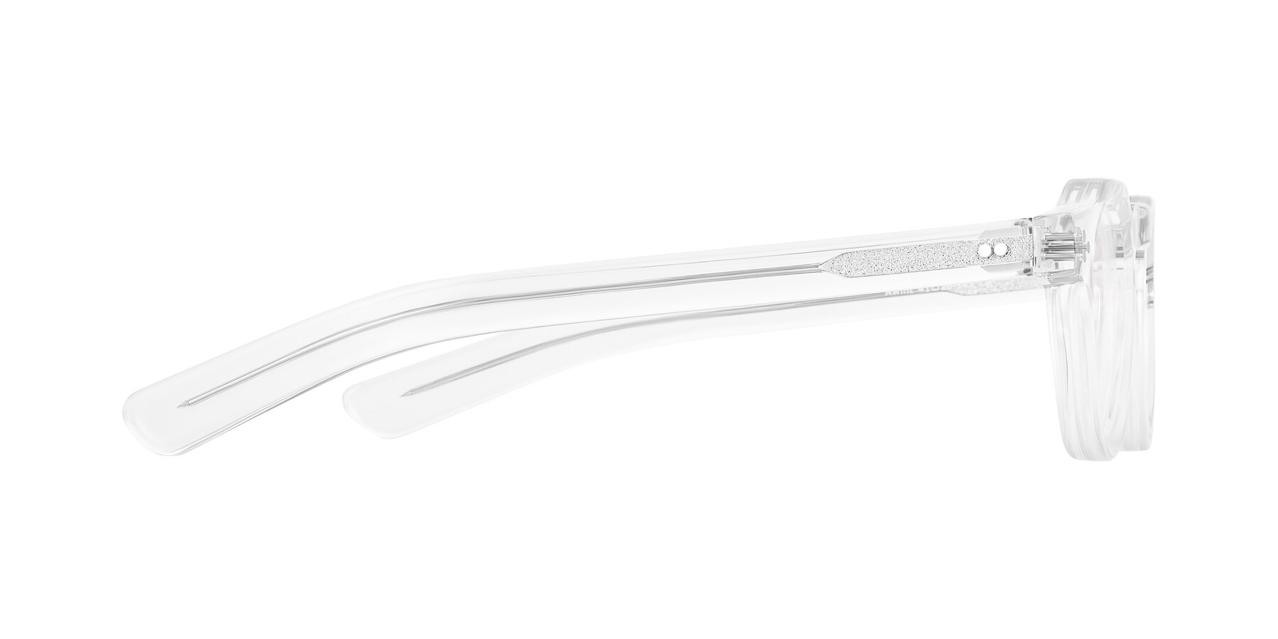 Side of Awint in Clear with Clear Reading Eyeglass Lenses