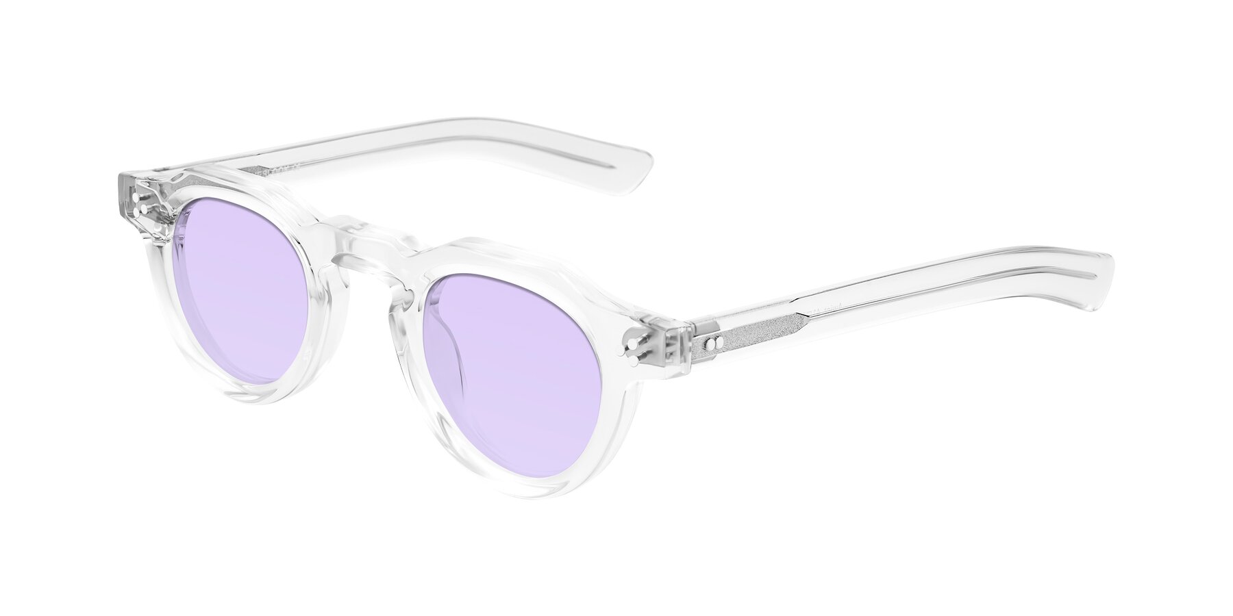 Angle of Awint in Clear with Light Purple Tinted Lenses