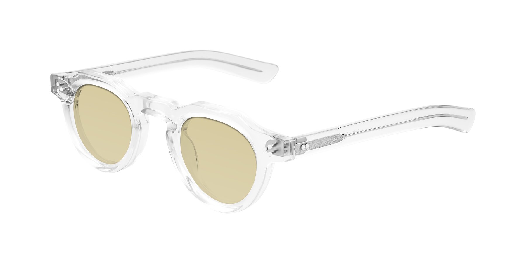 Angle of Awint in Clear with Light Champagne Tinted Lenses