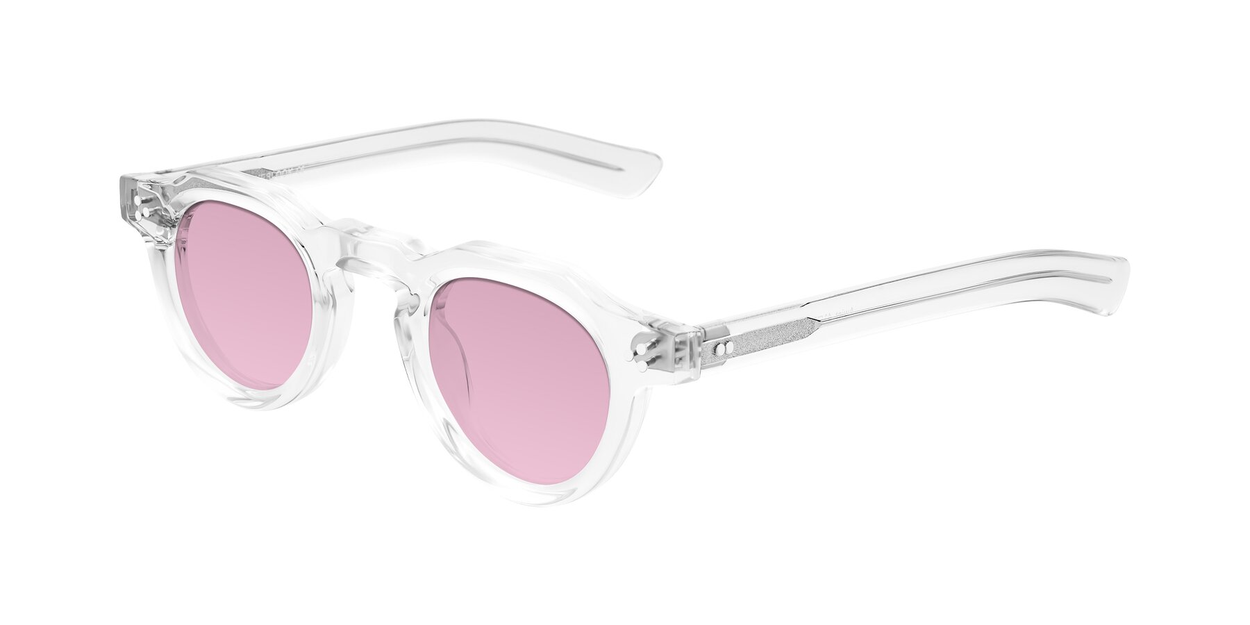 Angle of Awint in Clear with Light Wine Tinted Lenses