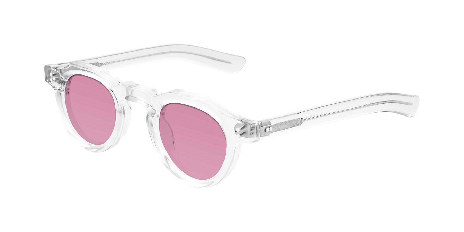 Angle of Awint in Clear with Medium Wine Tinted Lenses