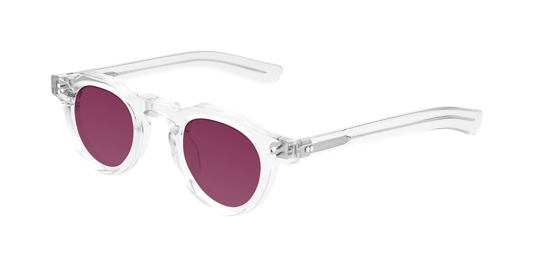 Angle of Awint in Clear with Wine Tinted Lenses
