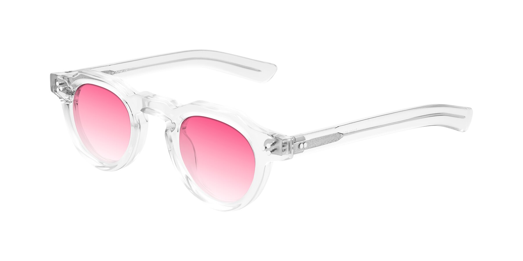 Angle of Awint in Clear with Pink Gradient Lenses